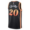 Camiseta Hombre Atlanta Hawks John Collins 20 2022-23 Nike City Edition Negro Swingman